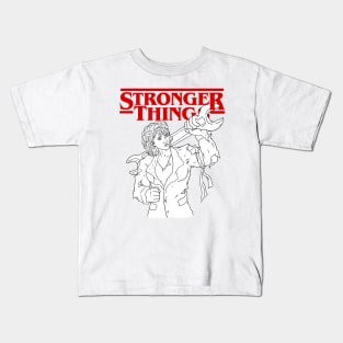 Nancy Stranger Things Parody Stronger Things Kids T-Shirt